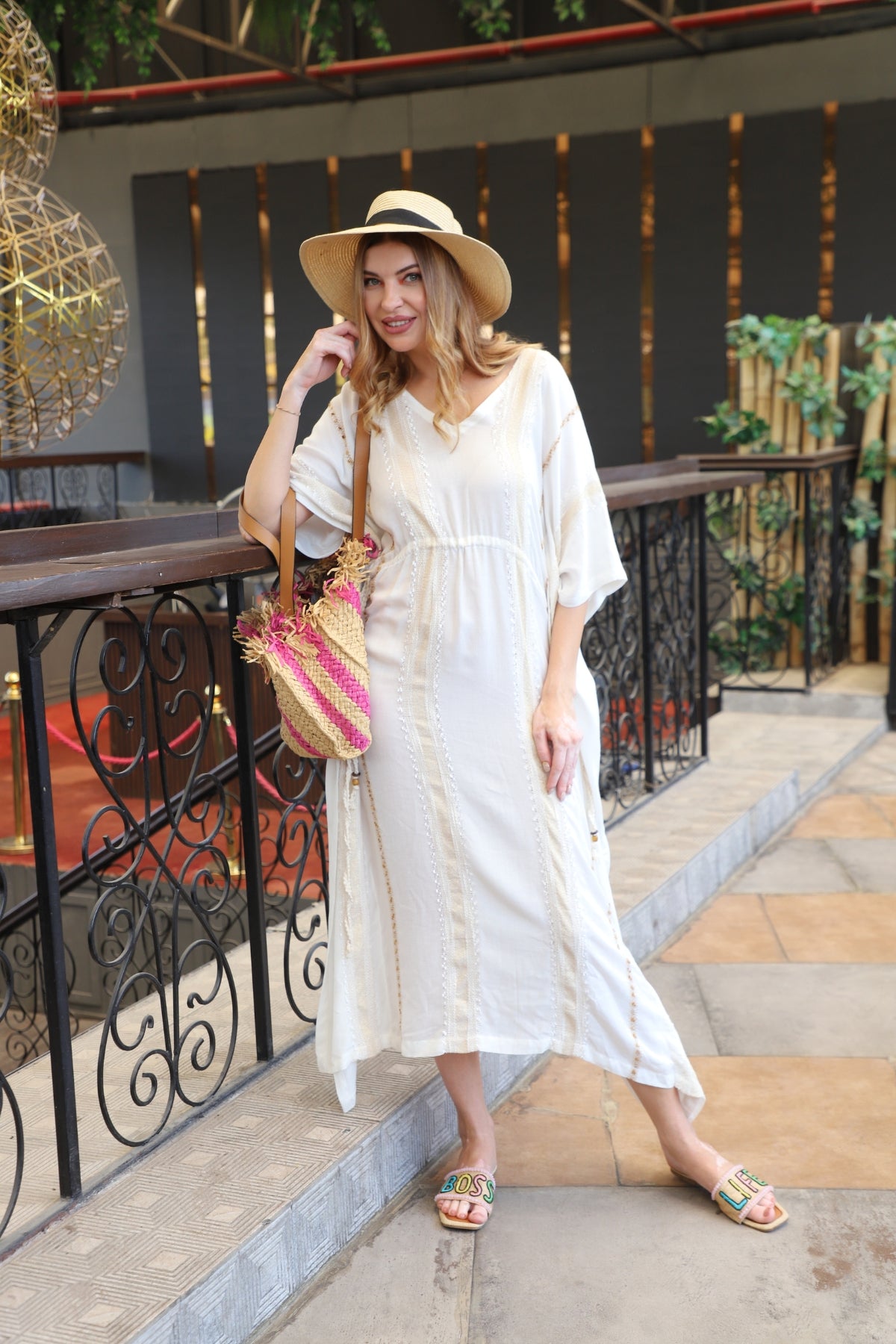 Beach Breeze Kaftan dress